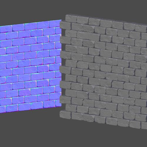 HP Bricks / Bake Tileable Textures preview image